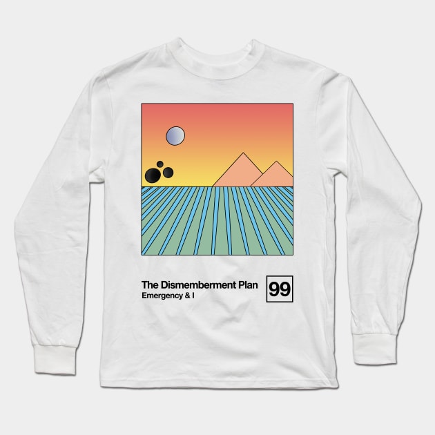 The Dismemberment Plan / Minimalist Style Graphic Artwork Poster Design Long Sleeve T-Shirt by saudade